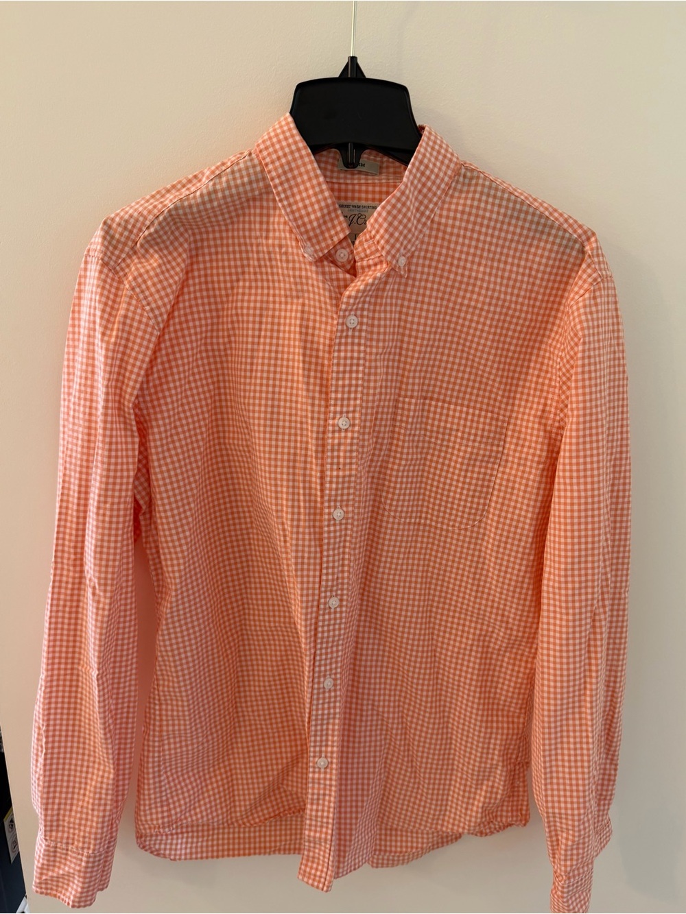 J. Crew Men’s Secret Wash Slim Fit Button Down Large